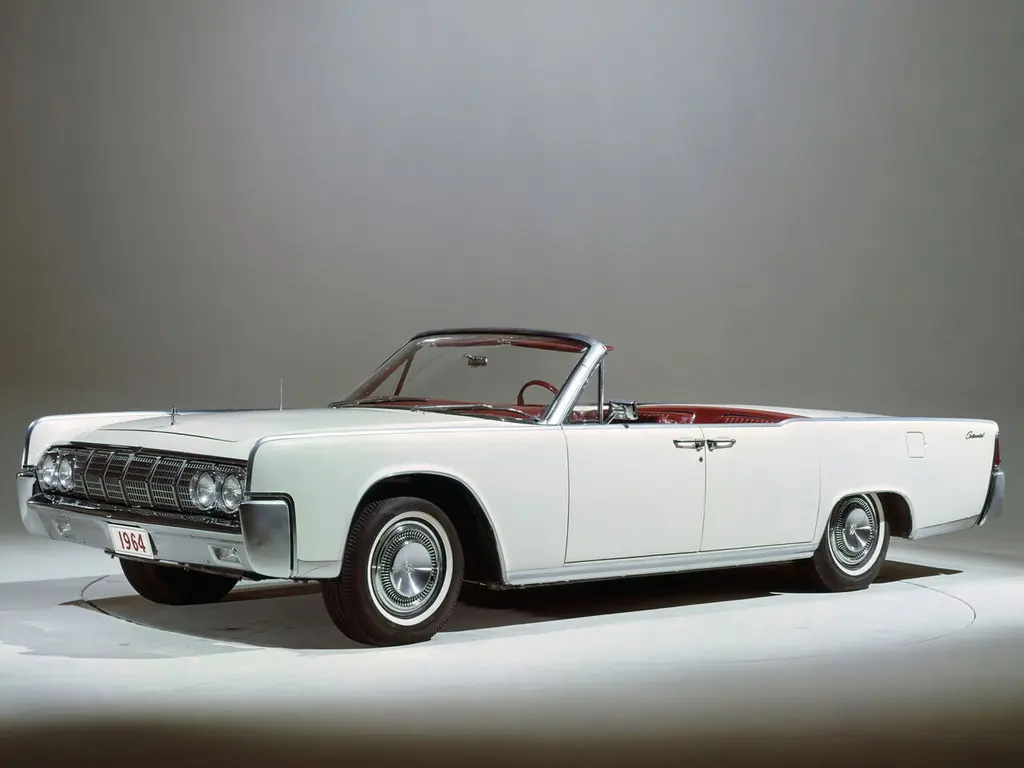 Lincoln Continental (74A) 4 поколение, 2-й рестайлинг, открытый кузов (1963 - 1964)